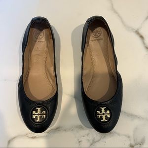 Tory Burch Leather Flats